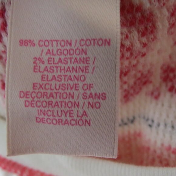 Victoria's Secret Long John PJs White/Pink/Grey Top & Bottom Size XS - Picture 10 of 10